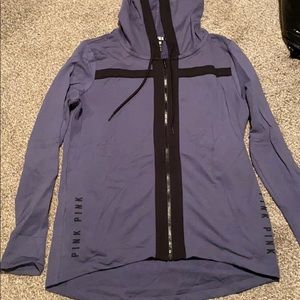 PINK  purple active zip up